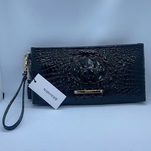 Black Brahmin Wristlet